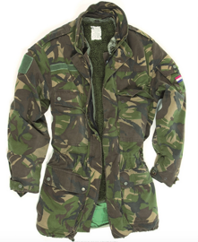DUTCH PARKA - WITH LAMINATE LINER - CAMO - MILITARY SURSPLUS - USED