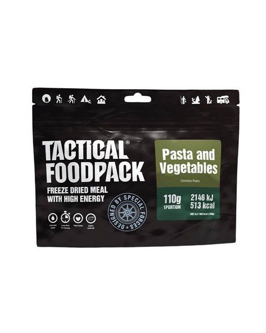 TACTICAL FOODPACK® PASTA AND VEGETABLES