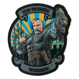 ZERO TOLERANCE PATCH PVC - GREY - M-TAC