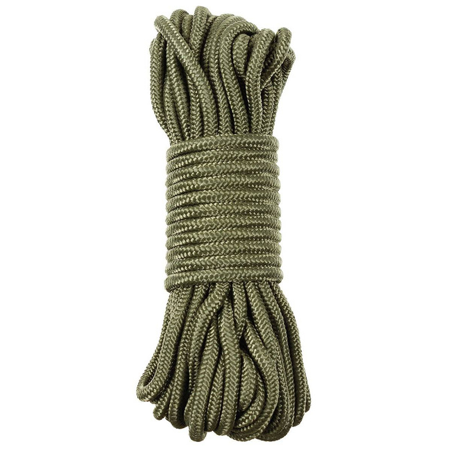 ROPE - MFH® - OD GREEN - 15 METERS - 7 MM DIAMETER