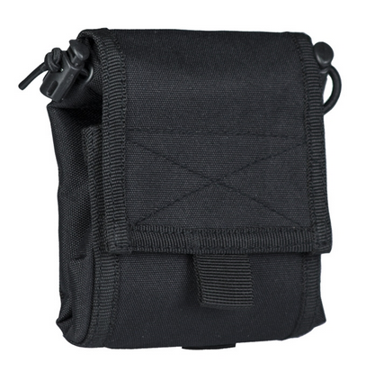 COLLAPSIBLE EMPTY SHELL POUCH - Mil-Tec - BLACK