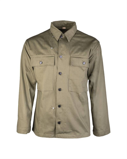 US REPRO UNIFORM SHIRT - HBT NO.7 - Mil-Tec® - OD (Olive Drab)