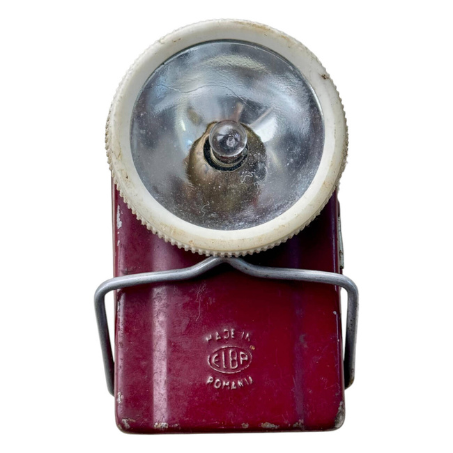 ELBA FLASHLIGHT - ROMANIAN ARMY MILITARY SURPLUS - DIFFERENT COLORS AND TEXTURES - IN GOOD CONDITION