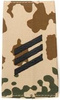 GERMAN ARMY TROPICAL CAMO/BLACK SHOULDER LOOPS ´HAUPTGEFREITER´