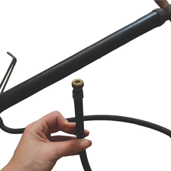 Manual Air Pump - Vintage - Romanian Army Military Surplus - In Good Condition