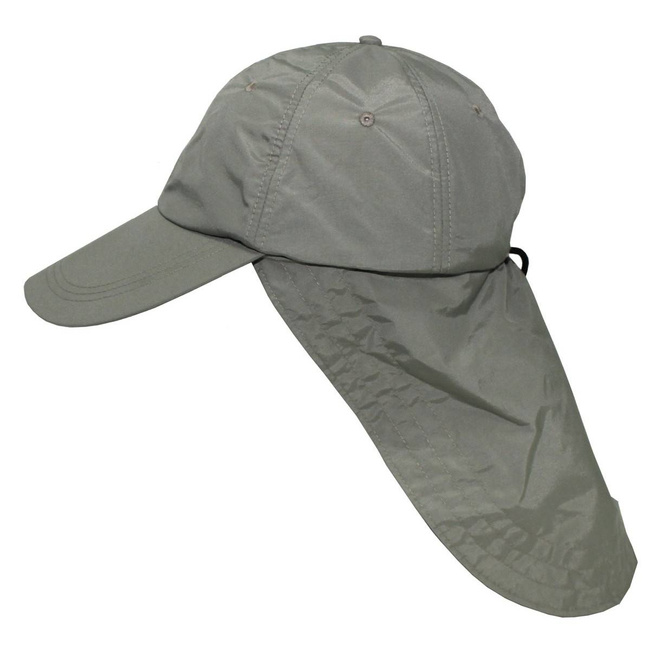 CAP "SAHARA" - LARGE NECK GUARD - OD GREEN