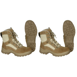 WOMEN COMBAT BOOTS BW, HAIX GORETEX - KHAKI - GERMAN MILITARY SURPLUS - LIKE NEW