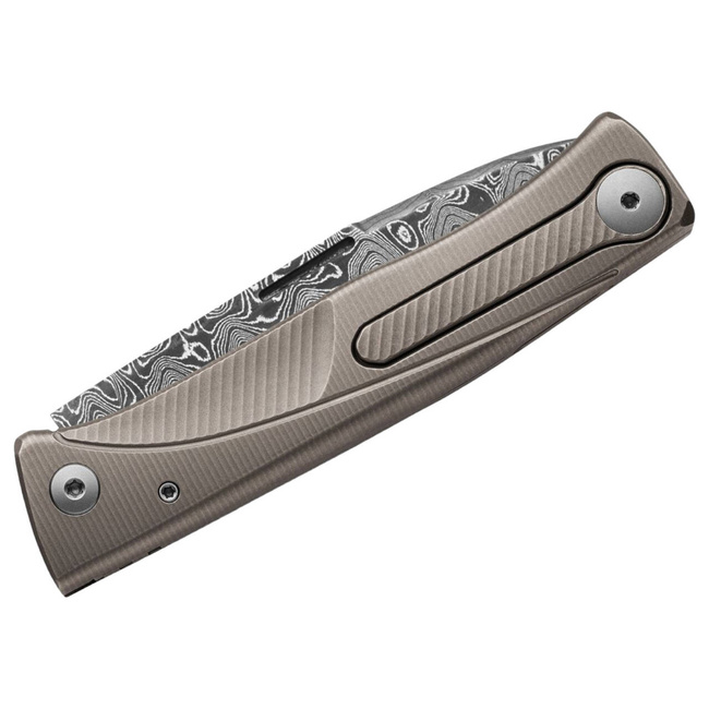 POCKET KNIFE "THRILL DAMASCUS GREY" - LIONSTEEL