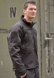 SOFTSHELL JACKET - BLACK - MIL-TEC®