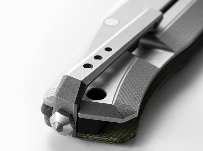 POCKET KNIFE MYTO MICARTA BLACK - LIONSTELL