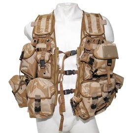 GB TACTICAL VEST - DPM DESERT - LIKE NEW