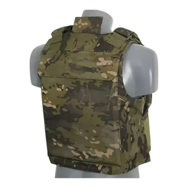Standard Tactical Vest with Soft Dummy Ballistic Inserts - Delta Soft Body Armor - MT Camo - 8FIELDS