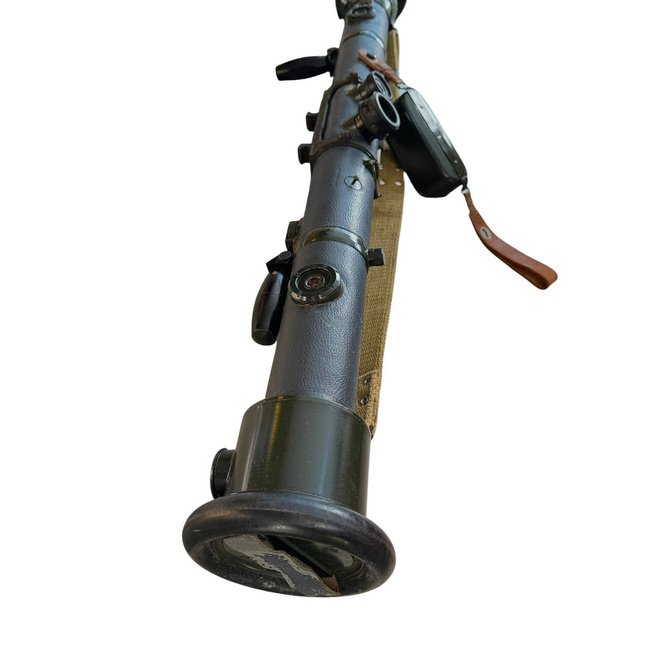 STEREOSCOPIC RANGEFINDER WITH METAL CARRYING CASE, MEASURING BAR AND TRIPOD - WWII - AUTHENTIC ROMAN MILITARY SURPLUS - DECO/GOOD CONDITION