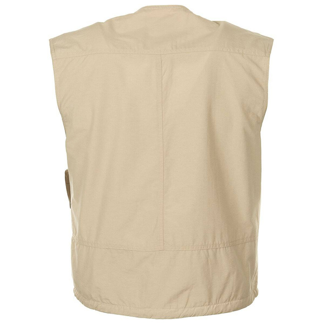 Outdoor Vest, "Microfiber", Coyote