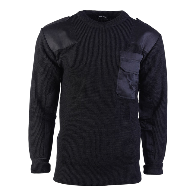 GERMAN Black PAN SWEATER