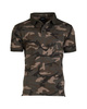 PRE-WASHED COTTON POLO SHIRT - Mil-Tec- WOODLAND