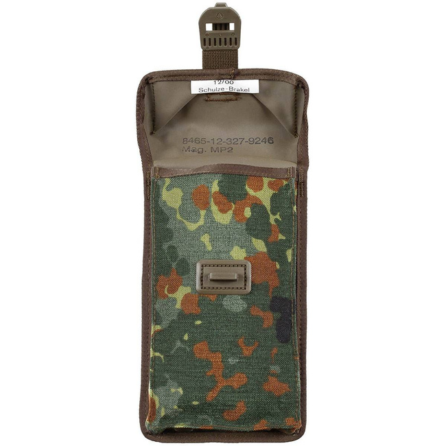 MAGAZINE POUCH MP2 - BW CAMOUFLAGE - MILITARY SURPLUS BUNDESWEHR ARMY - LIKE NEW