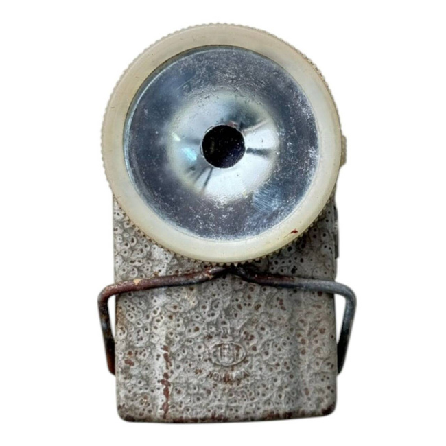 ELBA FLASHLIGHT - ROMANIAN ARMY MILITARY SURPLUS - DIFFERENT COLORS AND TEXTURES - IN GOOD CONDITION