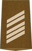 GERMAN ARMY O.D./SILVER SHOULDER LOOPS ´OBERSTABSGEFREITER´