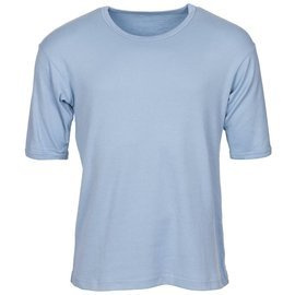 BRITISH T-SHIRT - LIGHT BLUE - MILITARY SURPLUS - USED
