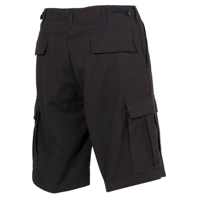 US BDU BERMUDA - MFH® - BLACK