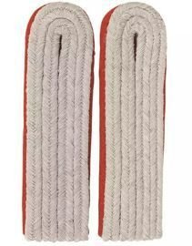 German WWII Red Epaulets Officer SL