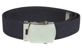 US Dark Blue COTTON WEB BELT