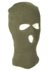 3-HOLE ACRLYIC BALACLAVA - MIL-TEC - OD GREEN