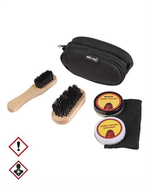 Black SHOE CLEANING KIT