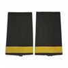 PAIR OF ORIGINAL RANKS - LIEUTENANT - GERMAN ARMY - NAVY - OLIVE GREEN/GOLDEN