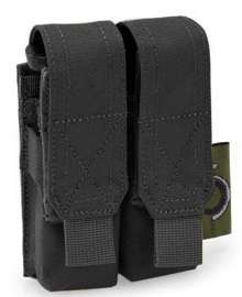 DOUBLE PISTOL POUCH - Outac® - BLACK
