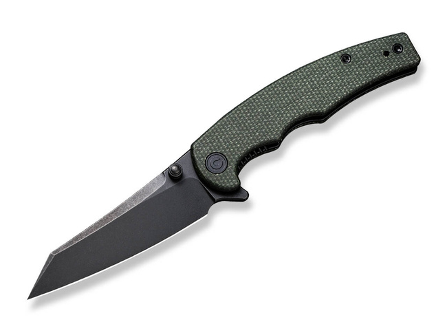 POCKET KNIFE P87 MICARTA DARK GREEN