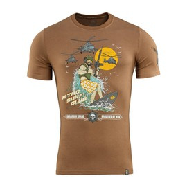 T-SHIRT SURF CLUB - COYOTE BROWN - M-TAC