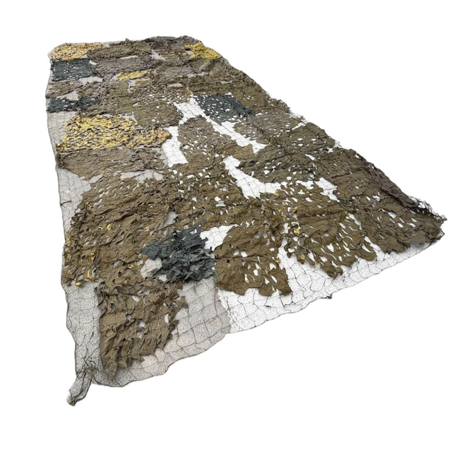 CAMOUFLAGE NET - ROMANIAN ARMY MILITARY SURPLUS - FOREST CAMOUFLAGE -  12x2 M