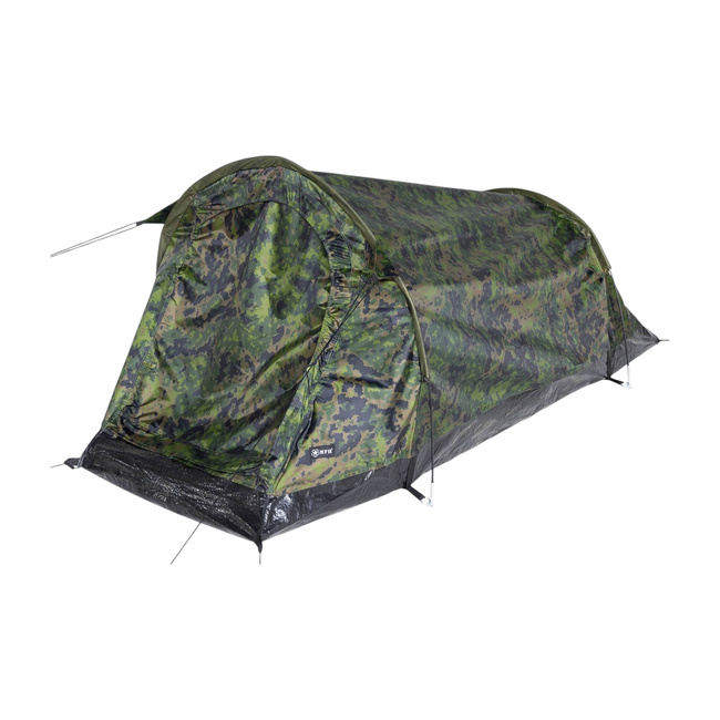 TUNNEL TENT FOR 1 PERSON - SCHWARZENBERG - M05 CAMO - MFH