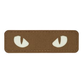 PATCH CAT EYES LASER CUT - COYOTE/GID - M-TAC