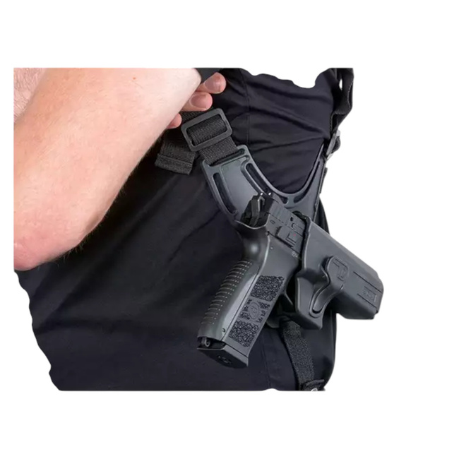 AIRSOFT SINGLE SHOULDER HARNESS - BLACK - AMOMAX