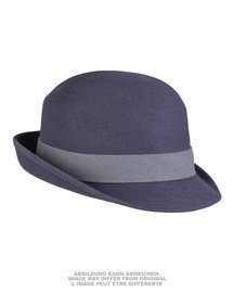 CZECH BLUE FELT HAT LIKE NEW