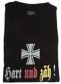 T-SHIRT HART UND ZAH Black