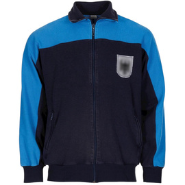 Vintage Track Jacket - 1980s - German Army Bundeswehr Surplus - Blue/Black - Used