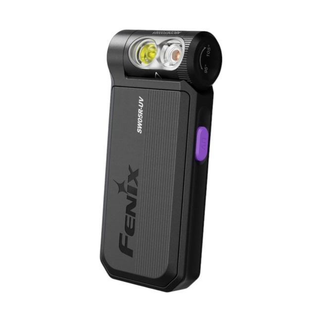 SW05R-UV LED Flashlight - Black - Fenix
