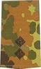 GERMAN ARMY FLECKTARN CAMO/BLACK SHOULDER LOOPS ´OBERLEUTNANT´
