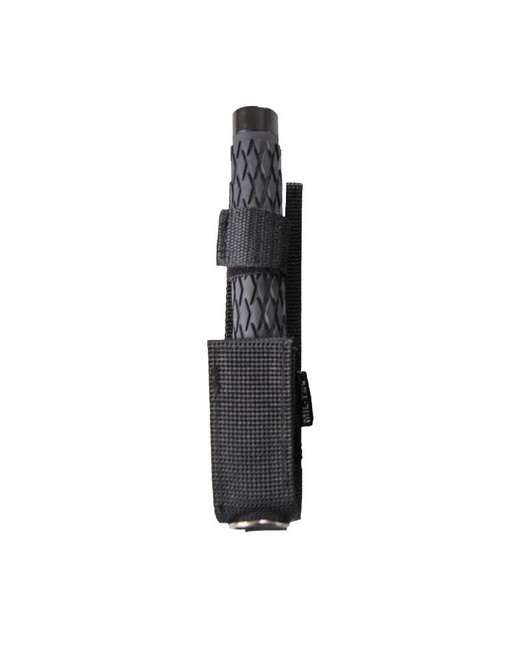 TELESCOPIC BATON WITH POUCH - BLACK - Mil-Tec - 20/53 CM