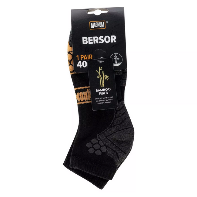 Magnum Bersor Socks - Black/Grey/Honey mustard