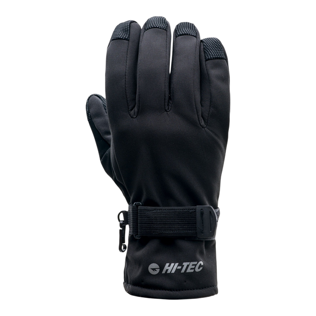 Lansa Softshell Gloves for men - Hitec - Black - Magnum