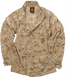 US FIELD JACKET - MARPAT - DESERT - MILITARY SURPLUS - USED
