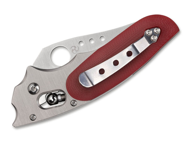 POCKET KNIFE VIELE PHOENIX RED - SPYDERCO