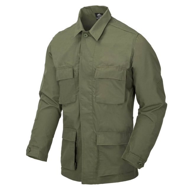 BDU SHIRT - POLYCOTTON RIPSTOP - Helikon-Tex® - OLIVE GREEN