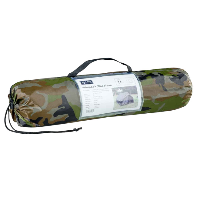 TWO-PERSON TENT - MINIPACK - WOODLAND CAMO
