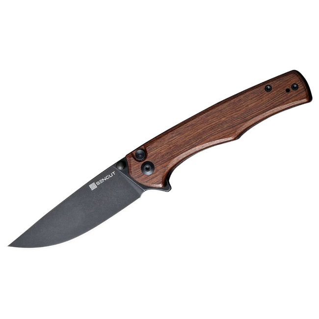 POCKET KNIFE - "SENCUT Crowley Guibourtia Black" - Böker